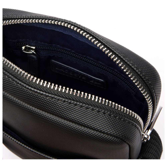 Lacoste Τσαντάκι ώμου Classic Pique Effect Vertical Satchel